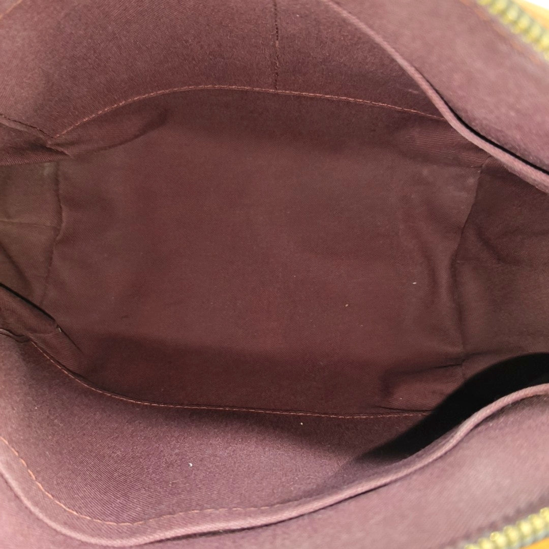 TURENNE Monogram Coated Canvas Brown