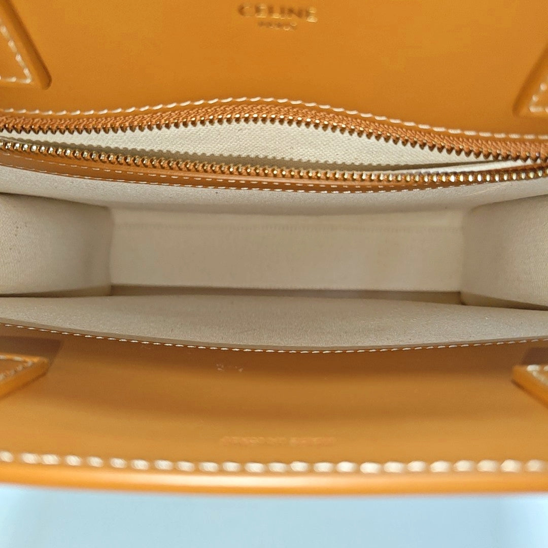 Authenticated pre-owned  CABAS CELINE Small Canvas White - Shoulder Bag at Looply