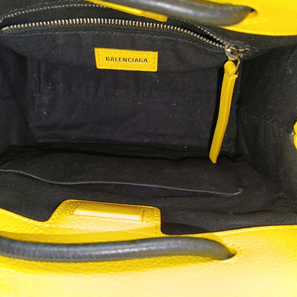 Shopping Bag Super Mini Calfskin Yellow
