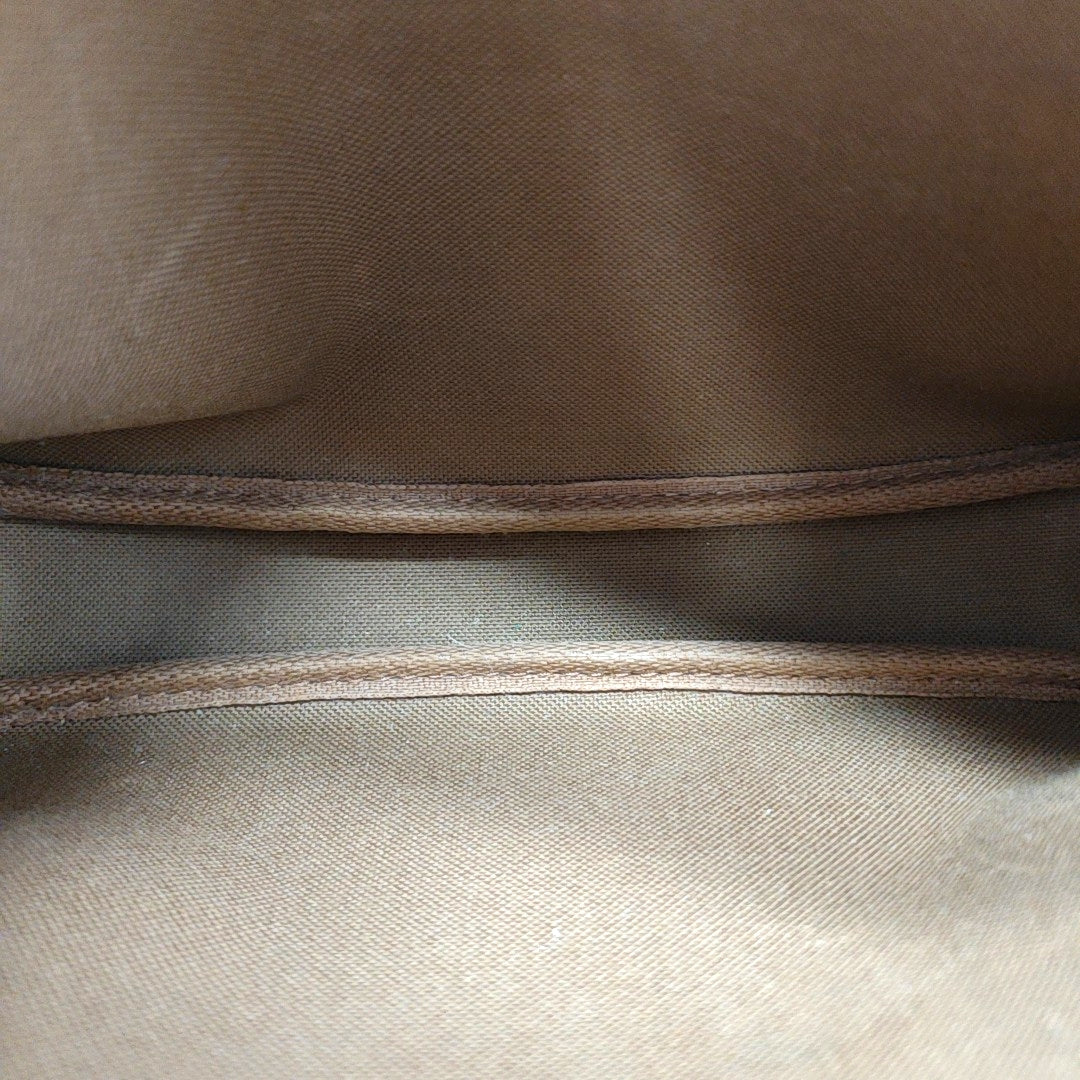 ACCESSOIRES Monogram Coated Canvas Brown