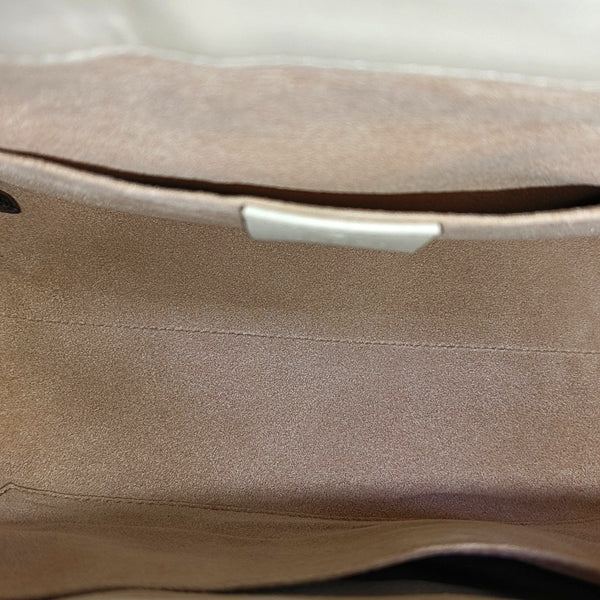 Padlock Small Monogram Coated Canvas Beige