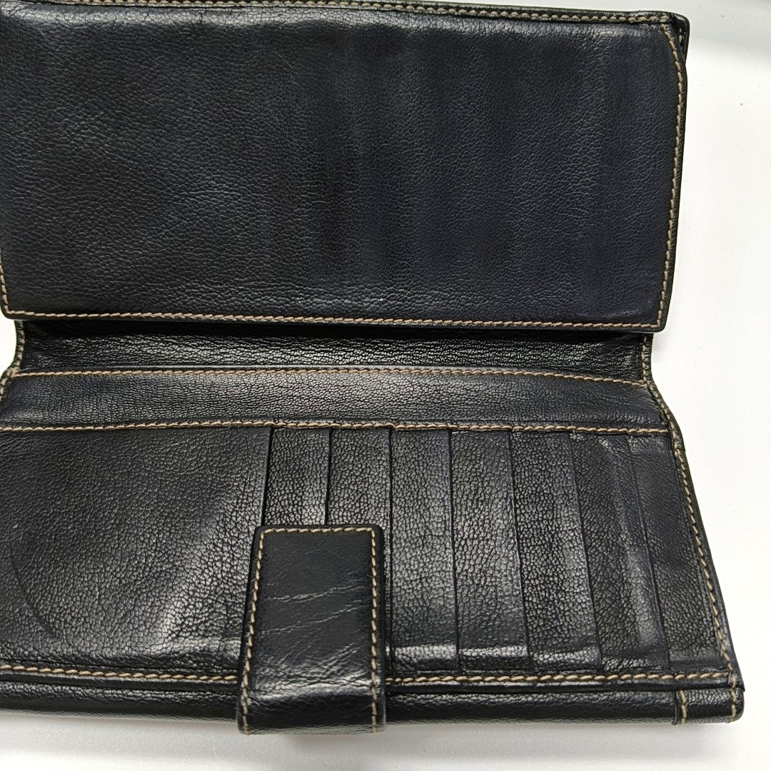 Calfskin Wallet Black