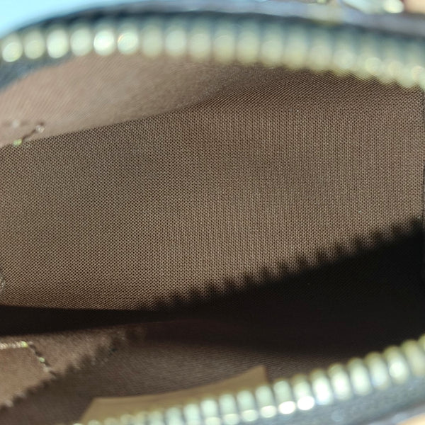 SPEEDY Nano Monogram Coated Canvas Brown