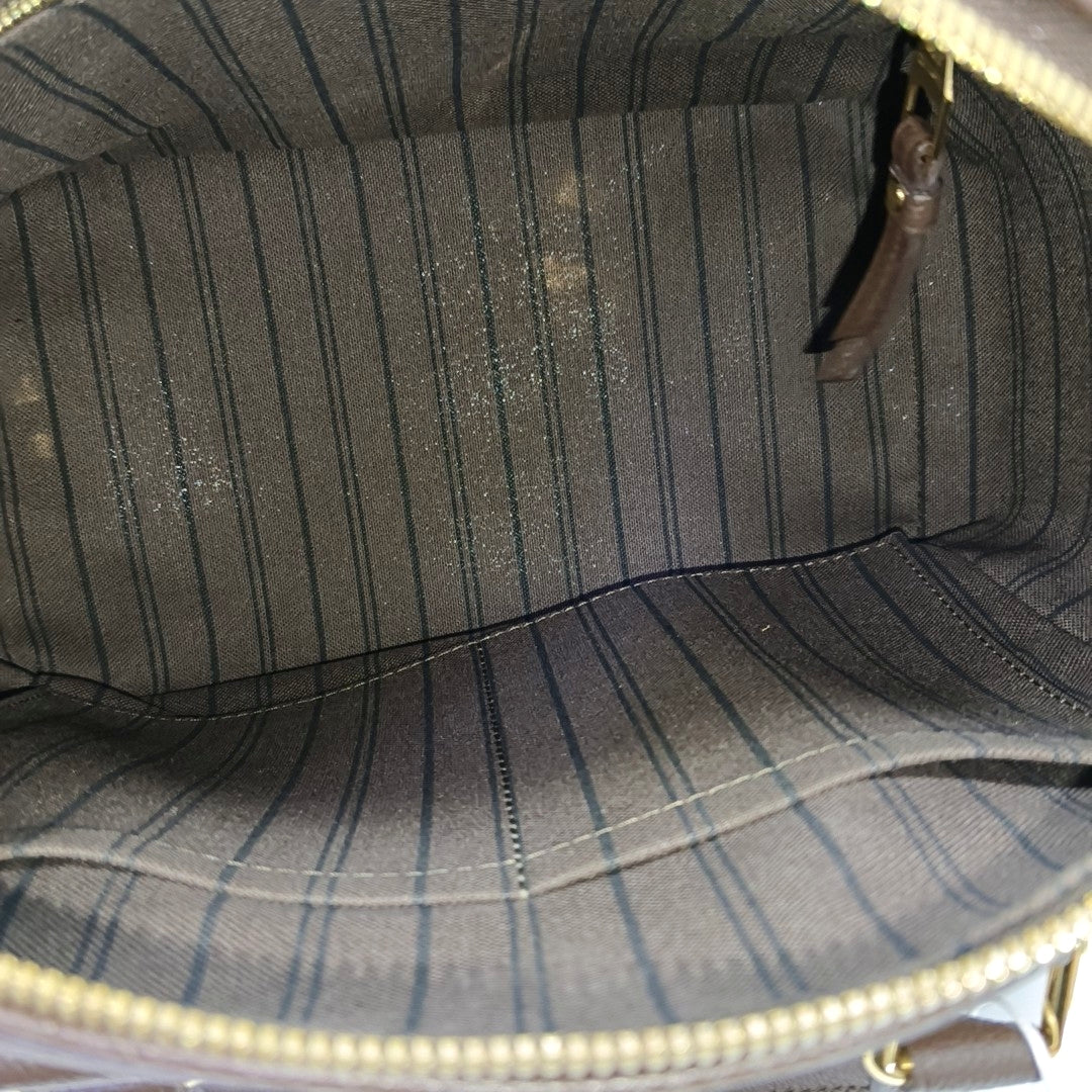 SPEEDY 25 Monogram Calfskin Brown