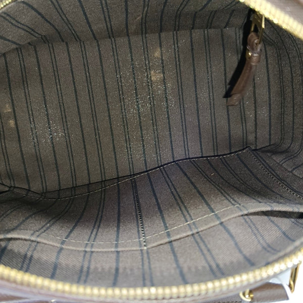 SPEEDY 25 Monogram Calfskin Brown