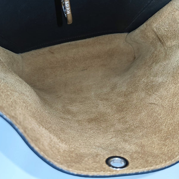 Calfskin Shoulder Bag Black