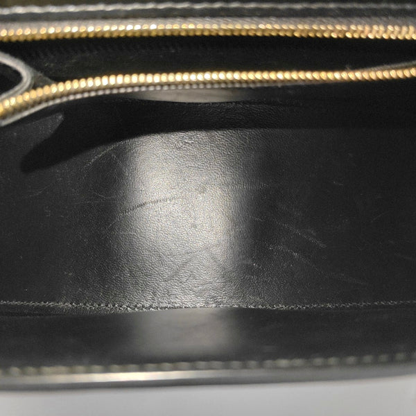 Hourglass S Calfskin Black