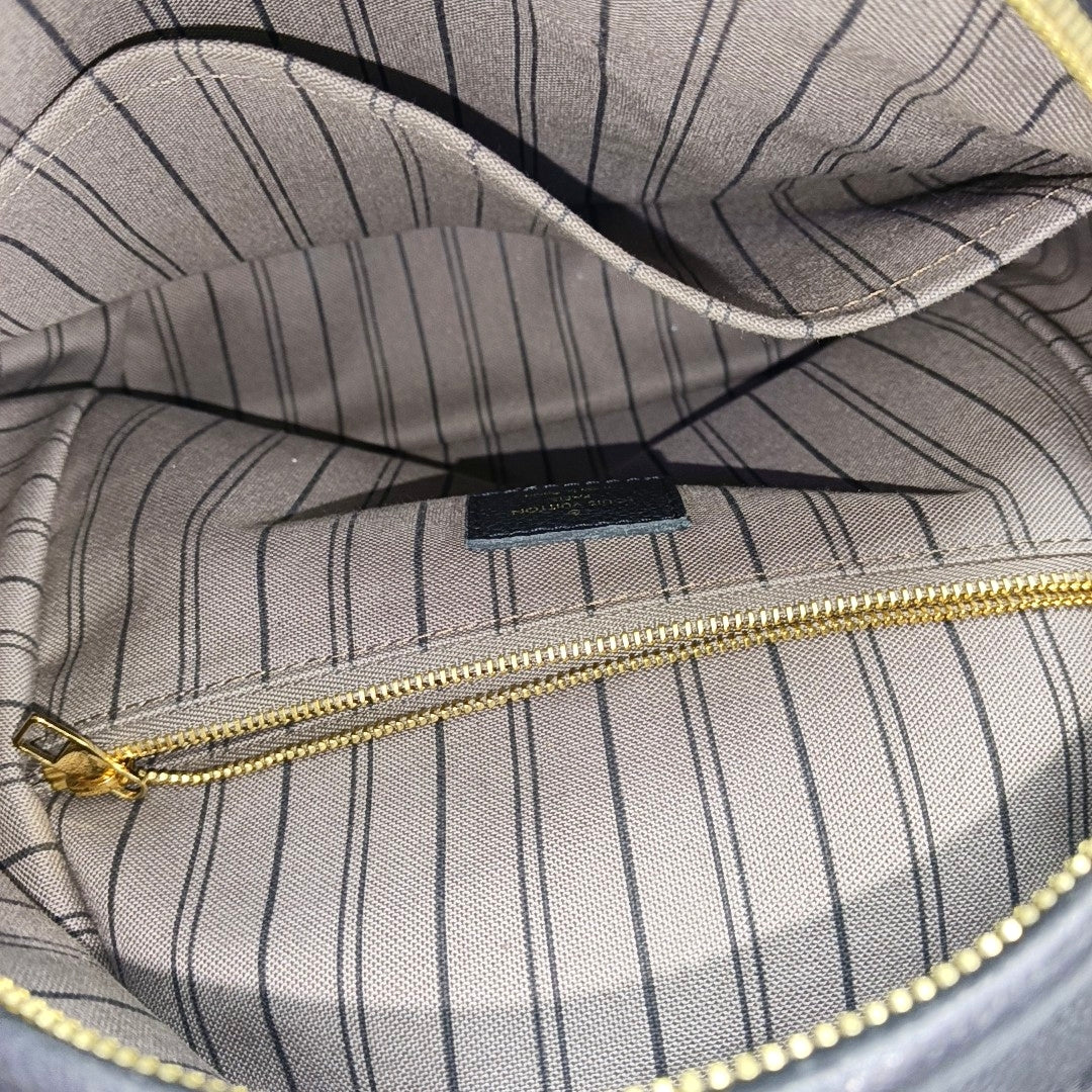 SORBONNE Monogram Calfskin Black