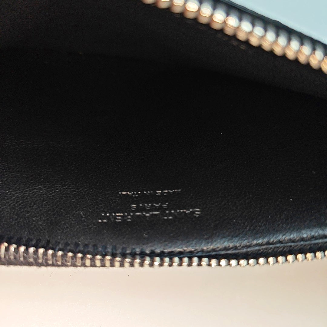 Calfskin Card Holder Black