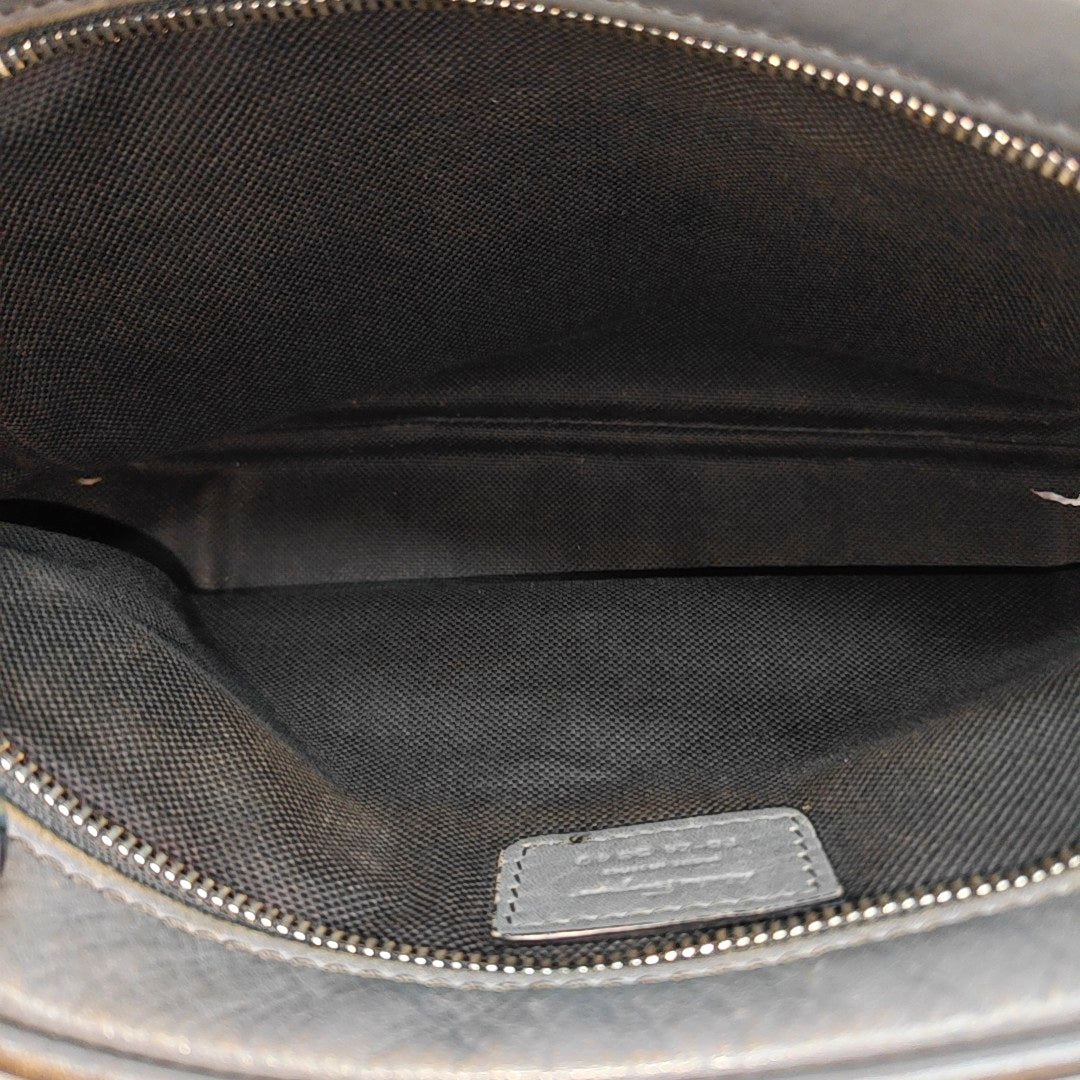 Calfskin Top Handle Bag Gray