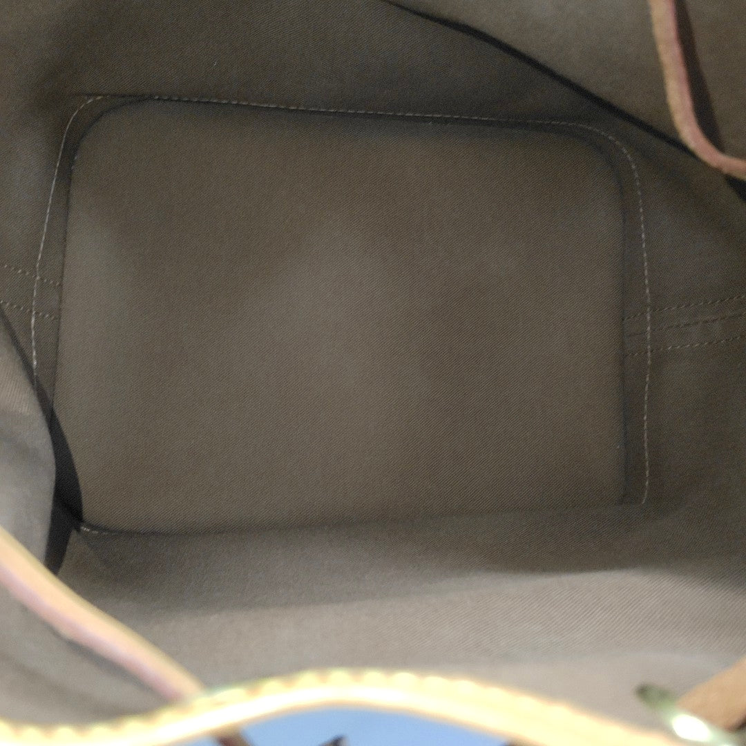 NOÉ MM Monogram Coated Canvas Brown