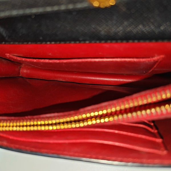 Saffiano Calfskin Black