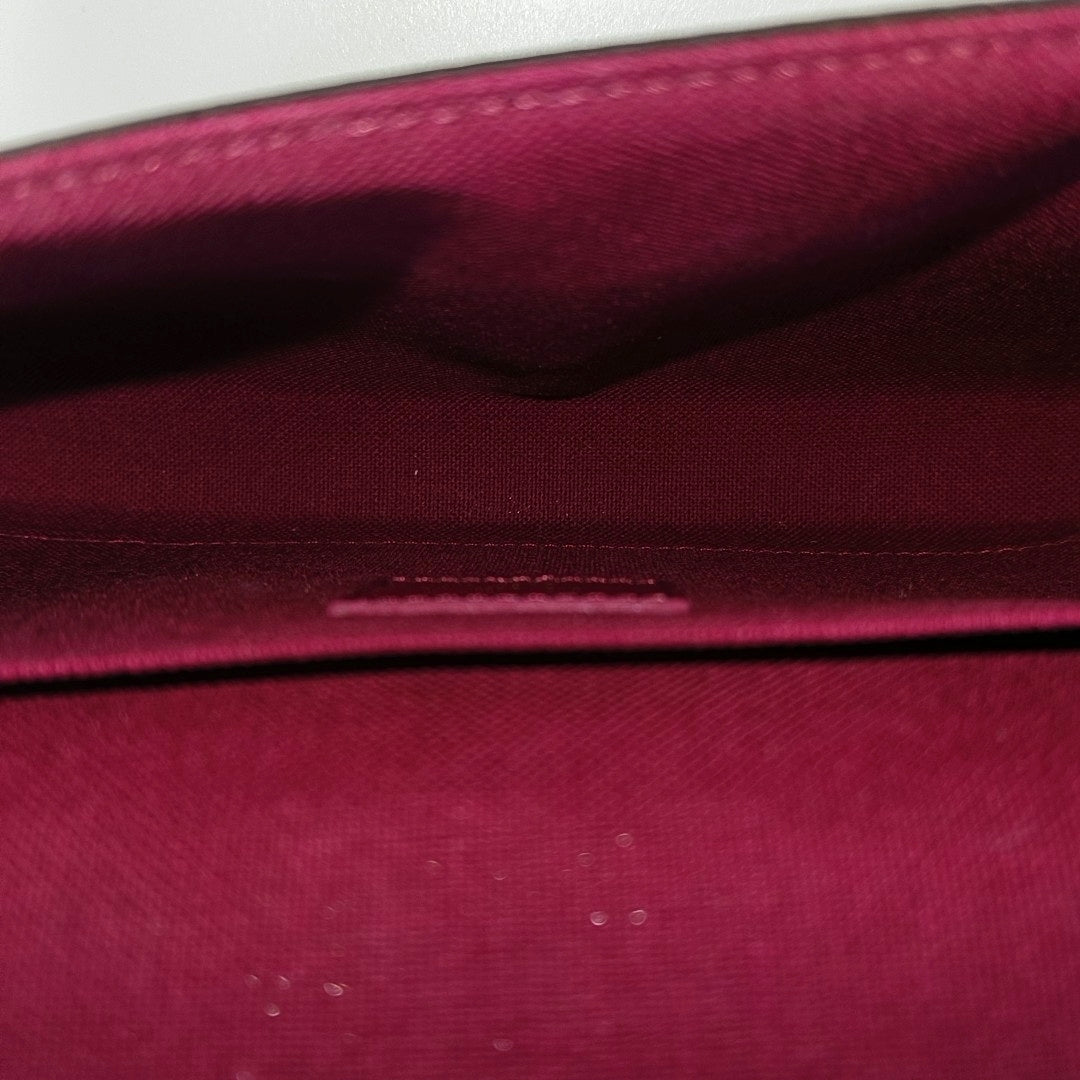 FÉLICIE Monogram Coated Canvas Brown