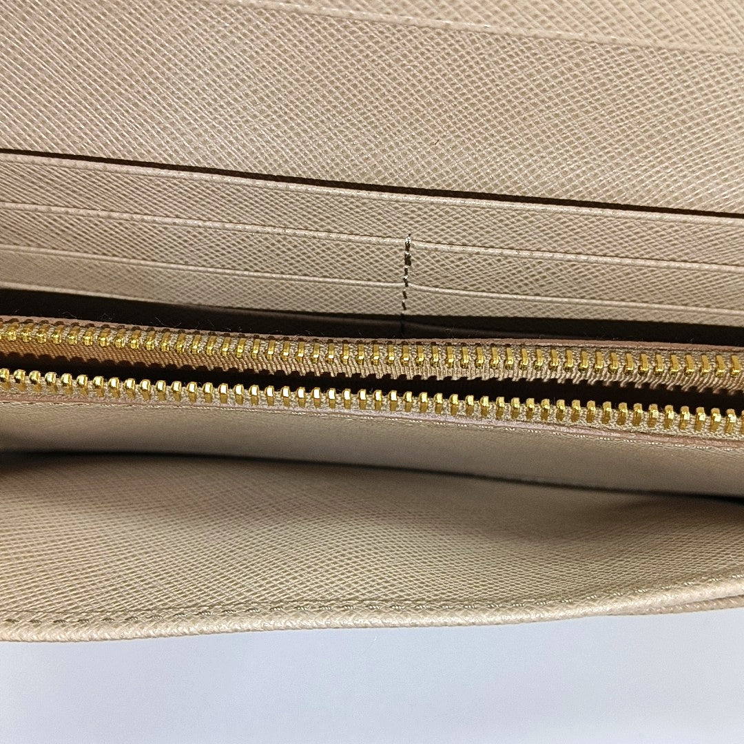 Calfskin Clutch Beige