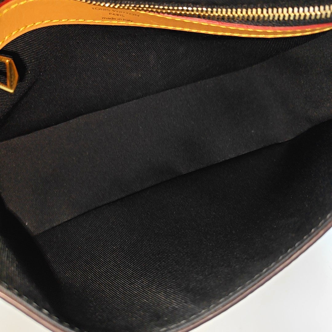 DIANE Monogram Coated Canvas Brown