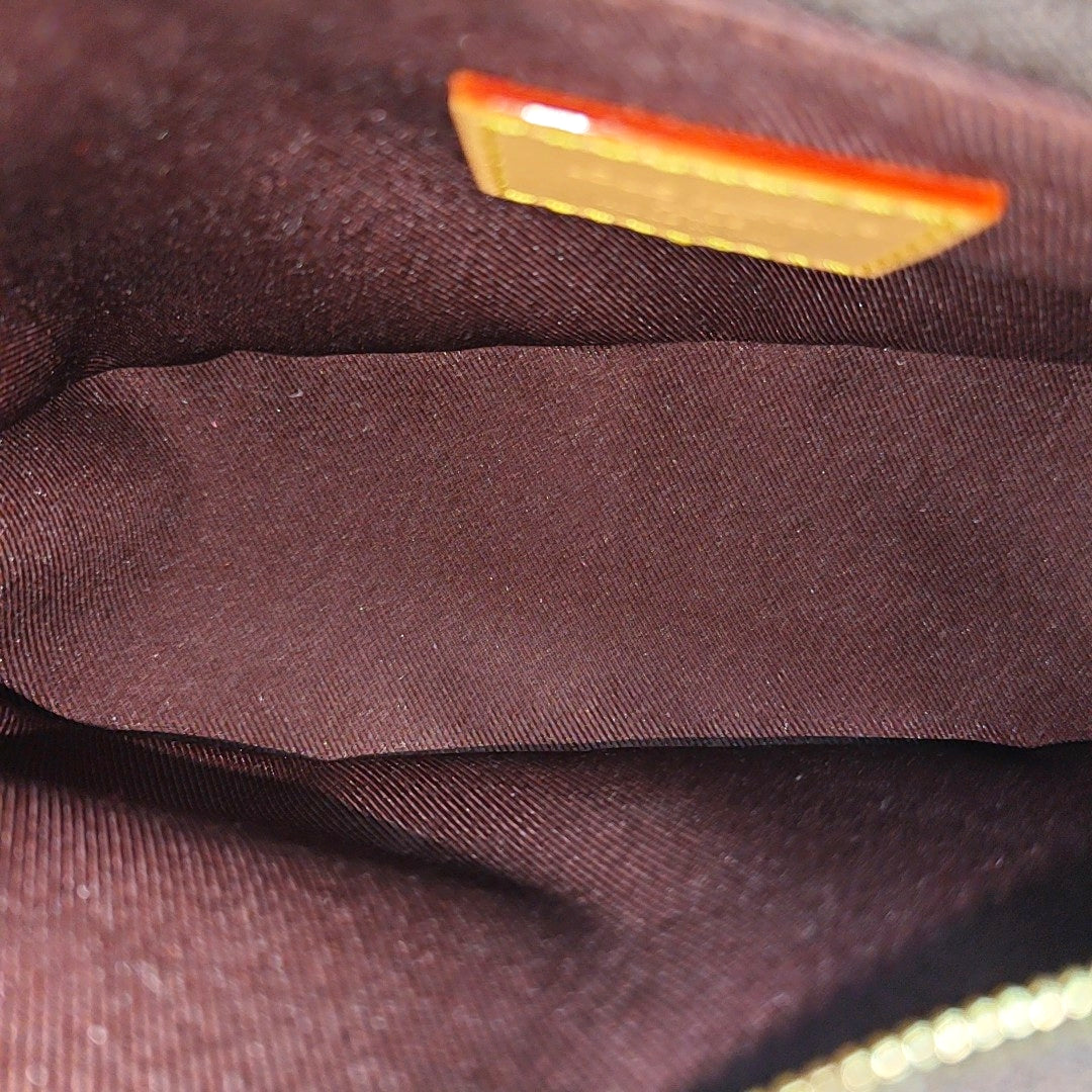 BOULOGNE Nano Monogram Coated Canvas Brown