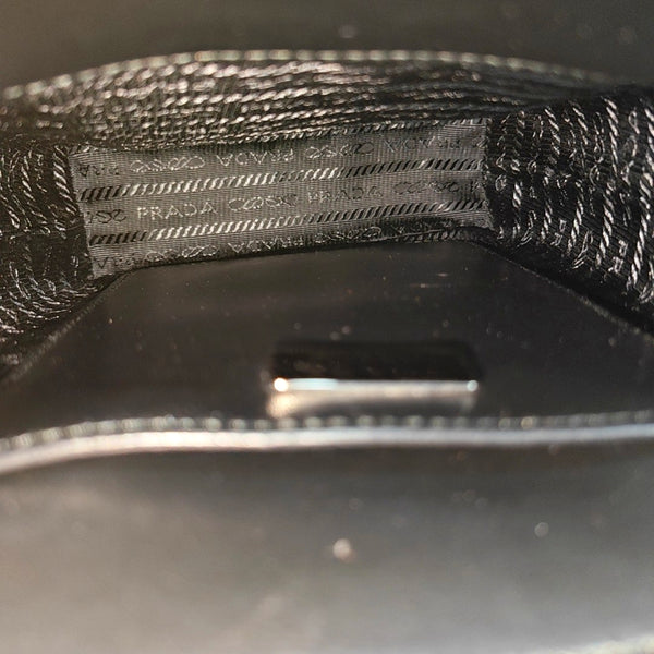 Galleria Small Calfskin Black