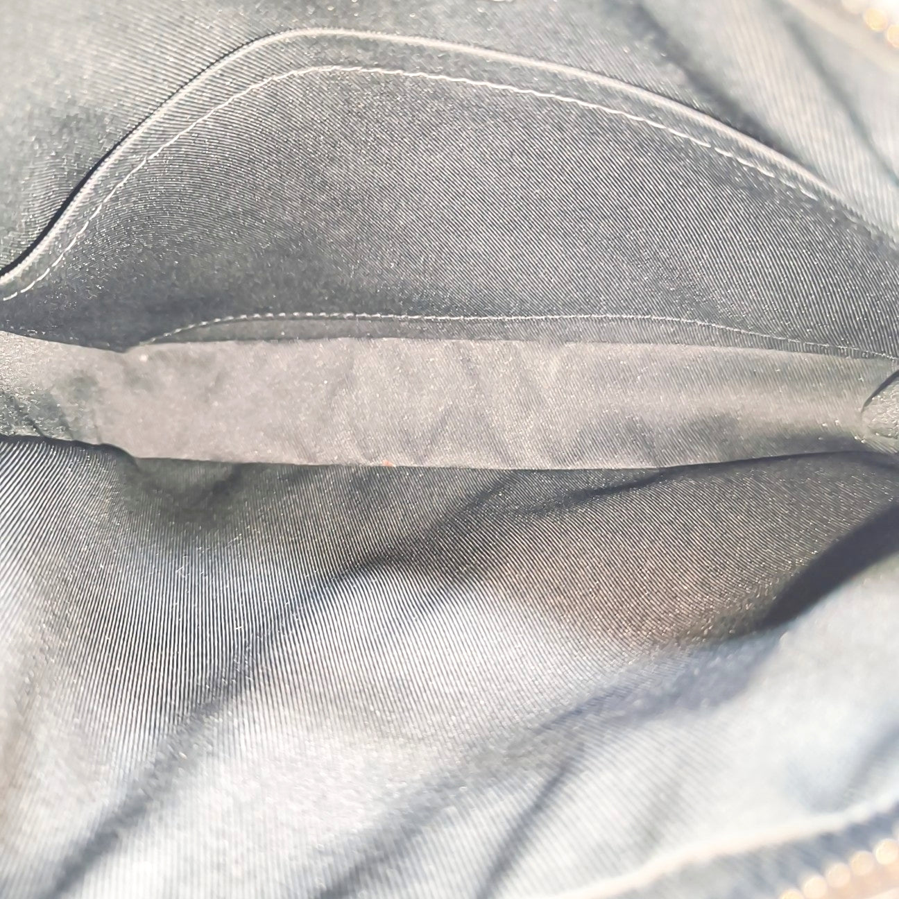 TRIO Monogram Coated Canvas Gray