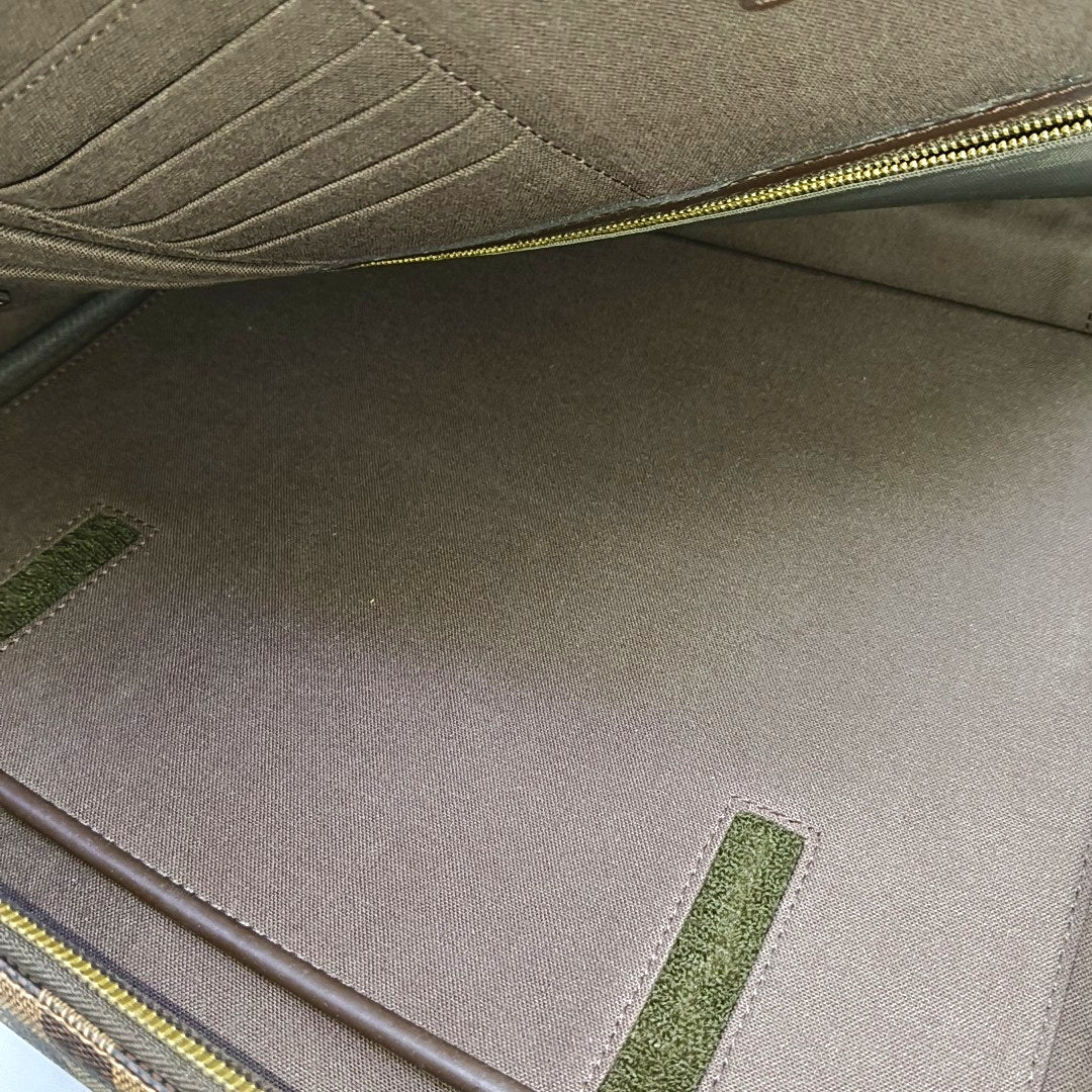 SABANA Damier Ebene Coated Canvas Brown
