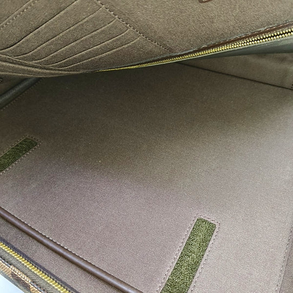 SABANA Damier Ebene Coated Canvas Brown