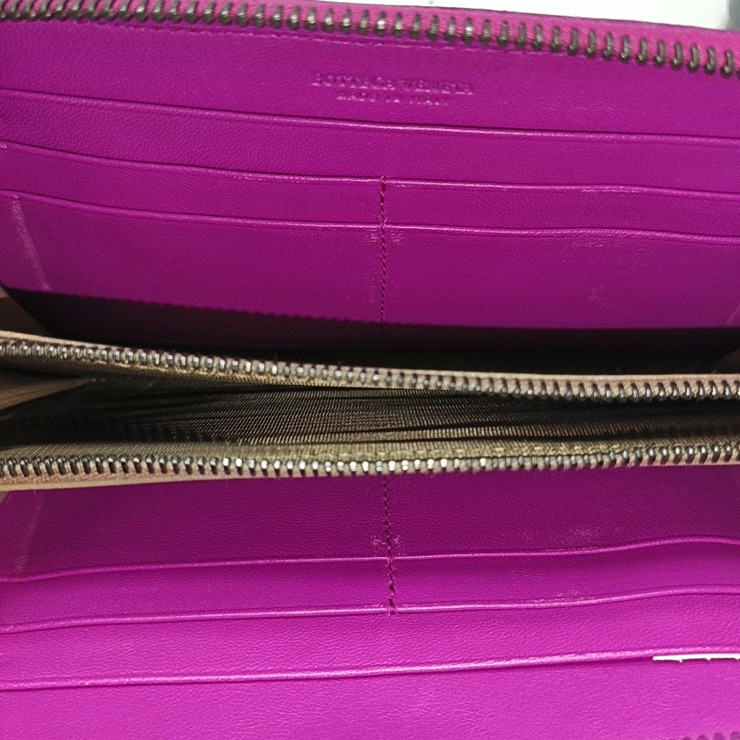 Calfskin Wallet Red