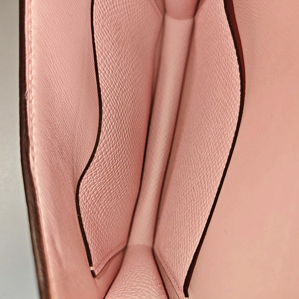 Constance Slim Epsom Pink Card Holder