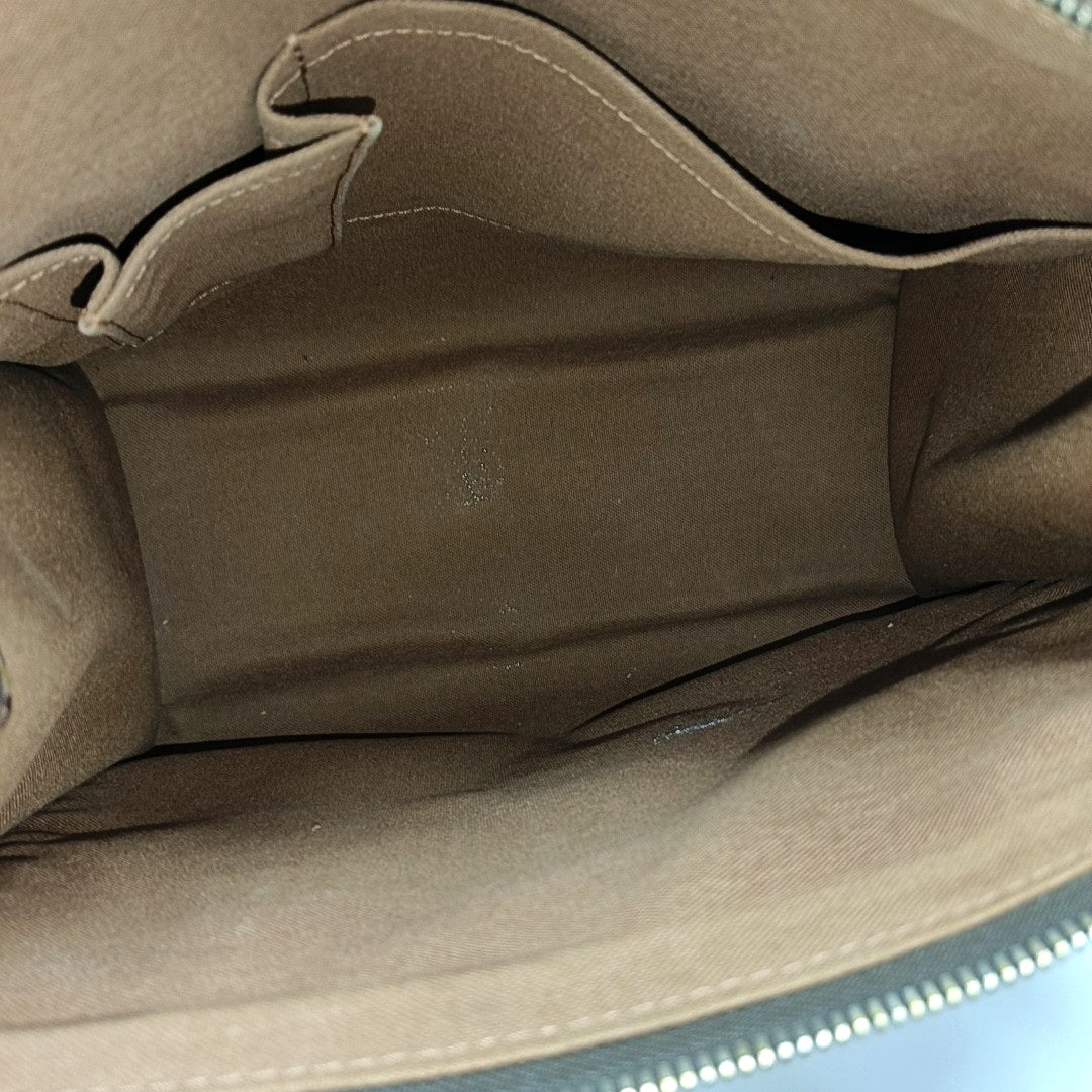POPINCOURT Monogram Coated Canvas Brown