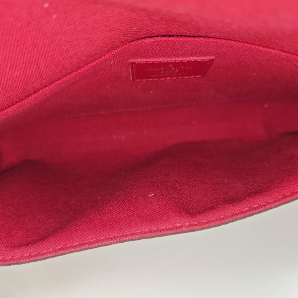 FÉLICIE Monogram Coated Canvas Brown
