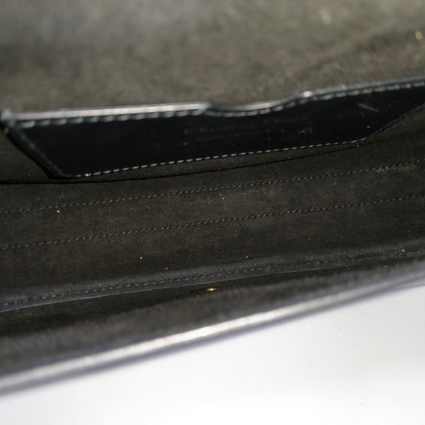 Authenticated pre-owned  Bobby Medium Calfskin Black - Shoulder Bag at Looply