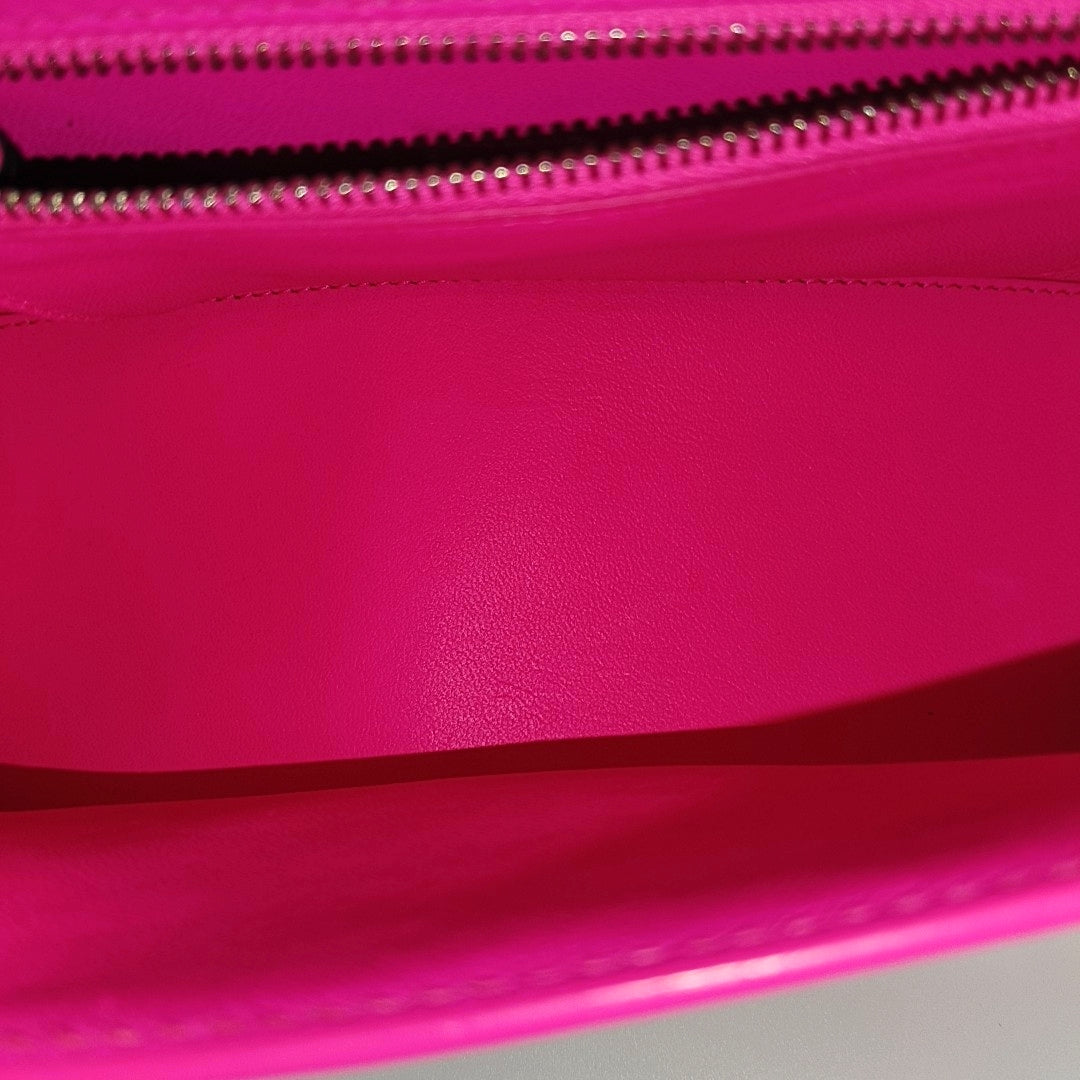 Hourglass S Calfskin Pink
