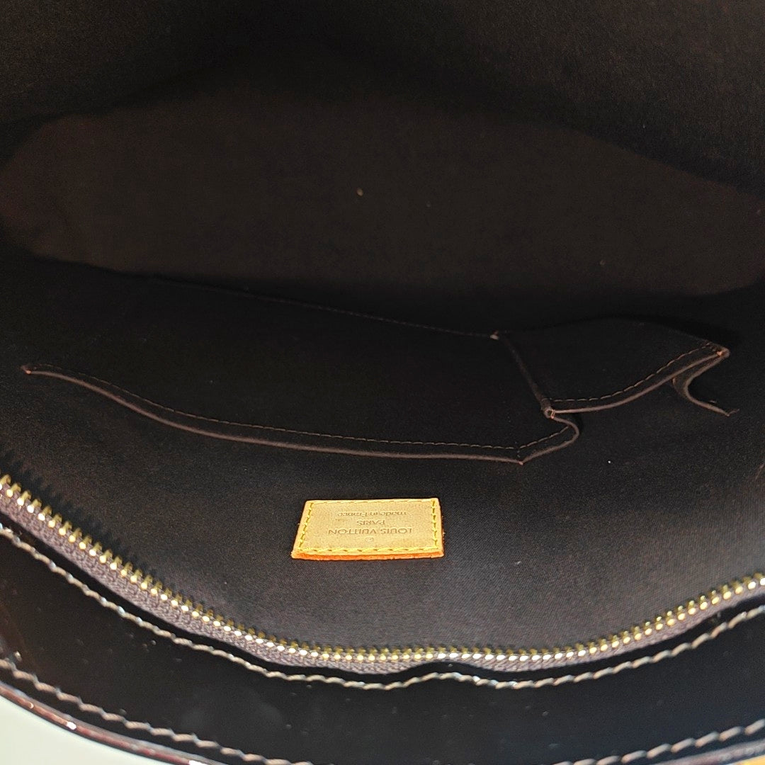 BRENTWOOD Monogram Calfskin Red