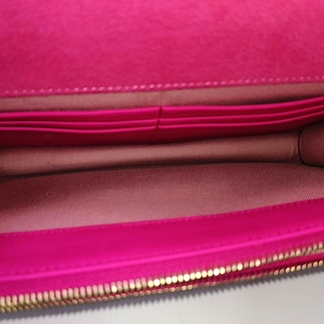Tube Calfskin Red