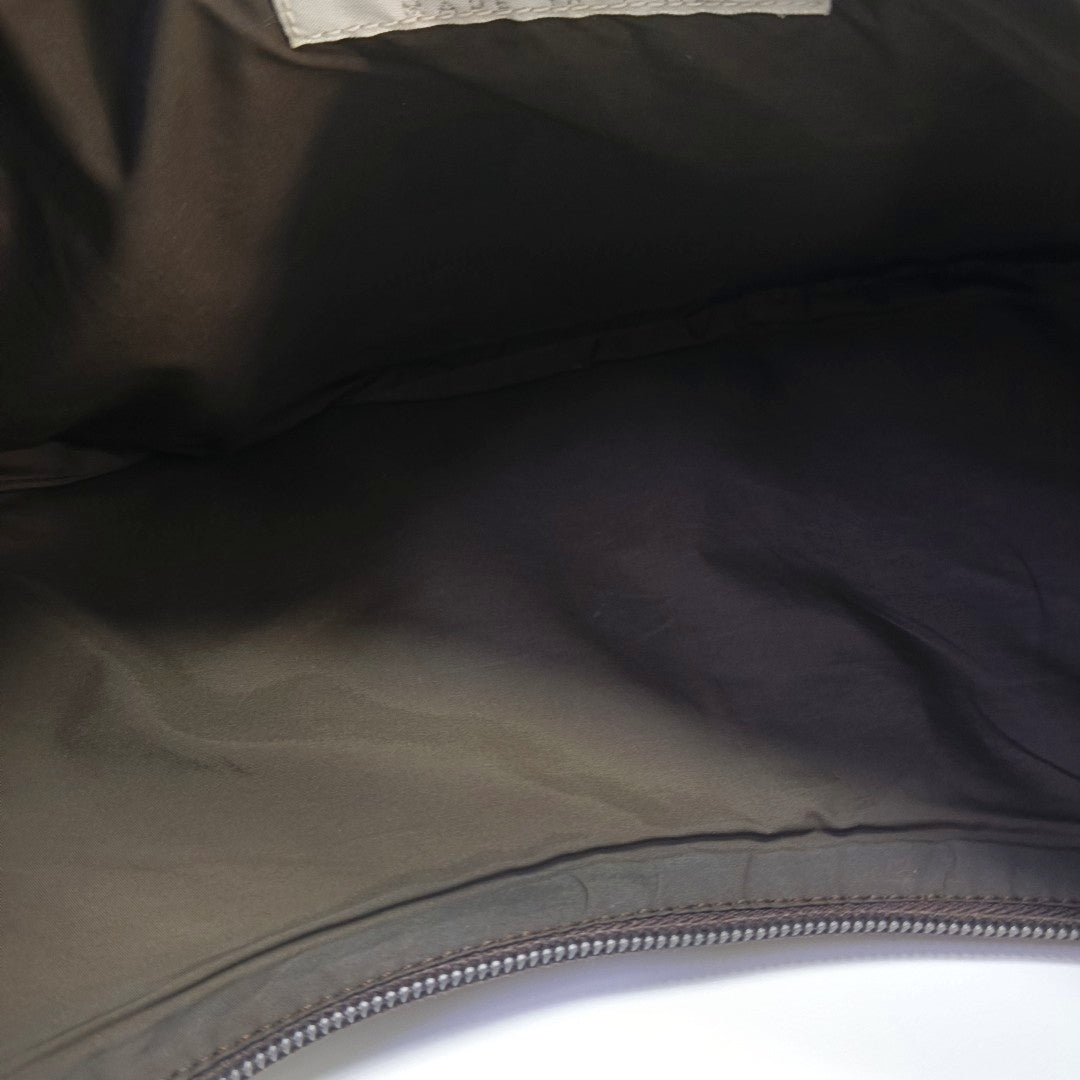 Calfskin Shoulder Bag Brown