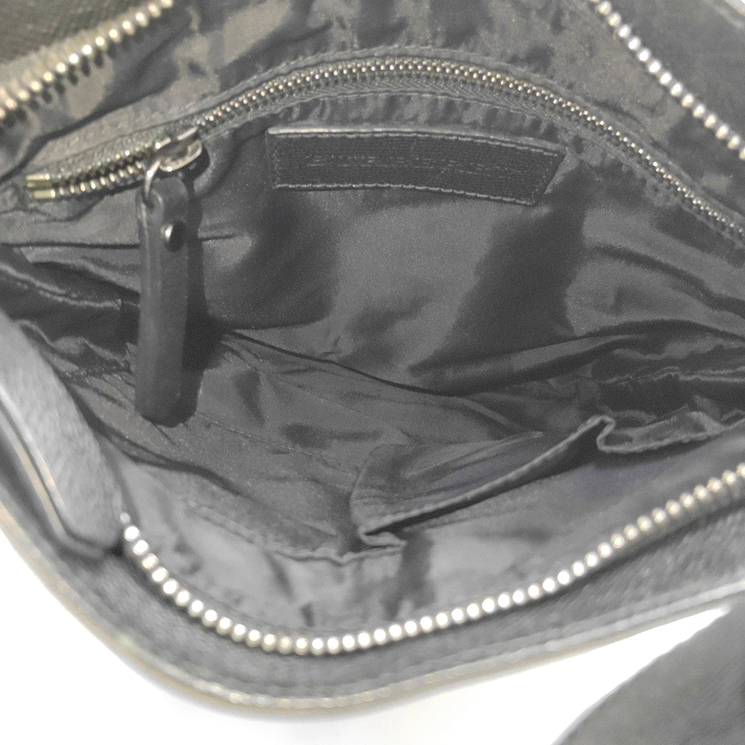 Canvas Shoulder Bag Black