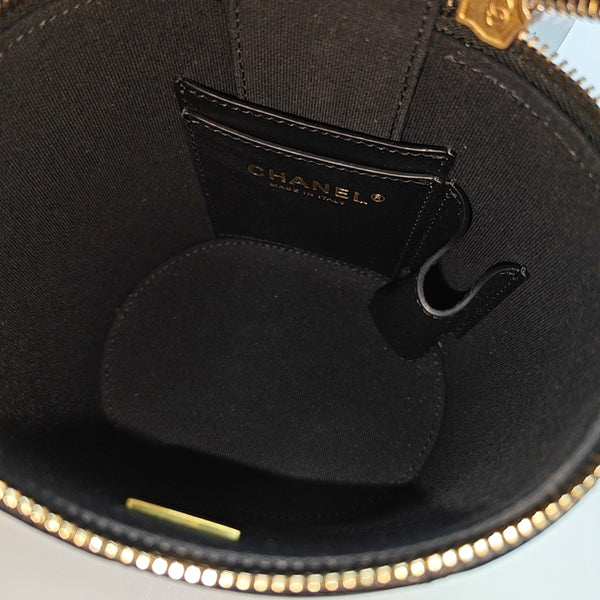 Quilted Lambskin Black
