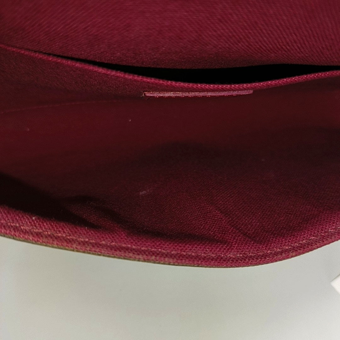 FÉLICIE Monogram Coated Canvas Brown