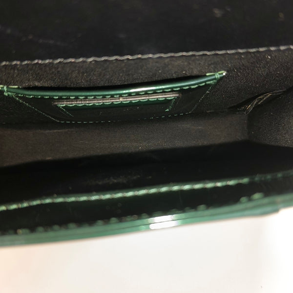 SERPENTI FOREVER Small Patent Leather Green