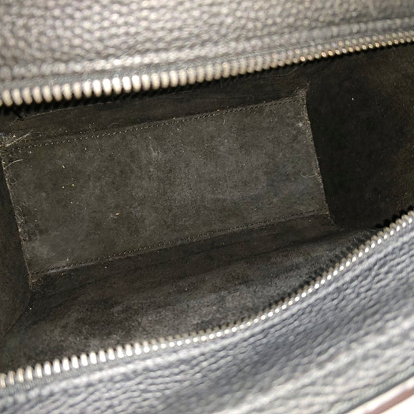 LUGGAGE Nano Calfskin Black