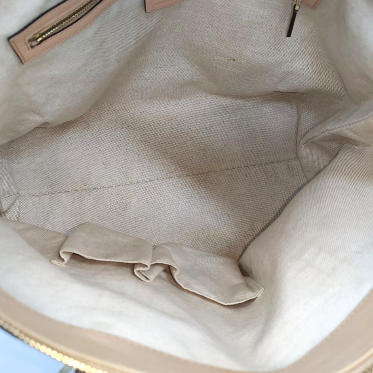 Monogram Canvas Tote Bag Large Pink
