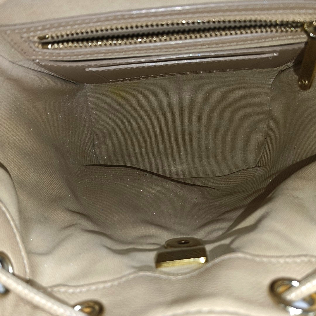URBAN SPIRIT Quilted Grained Calfskin Beige