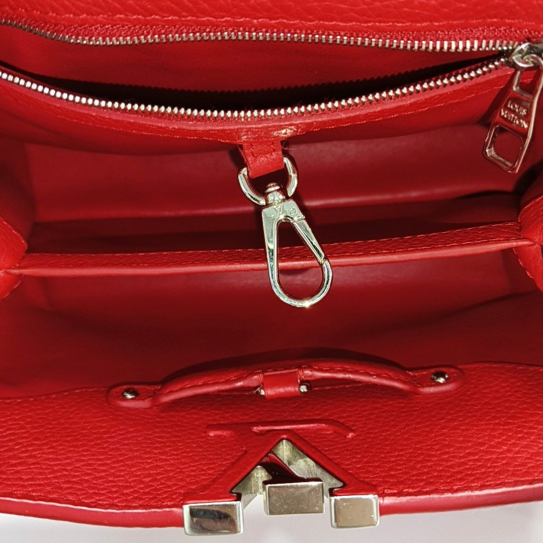CAPUCINES BB Calfskin Red