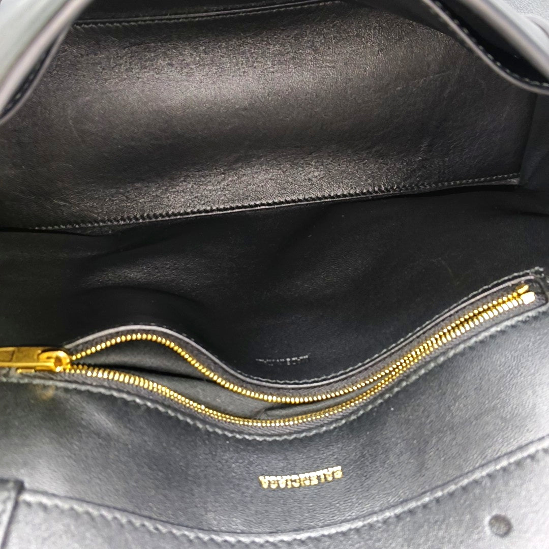 Downtown Small Calfskin Black