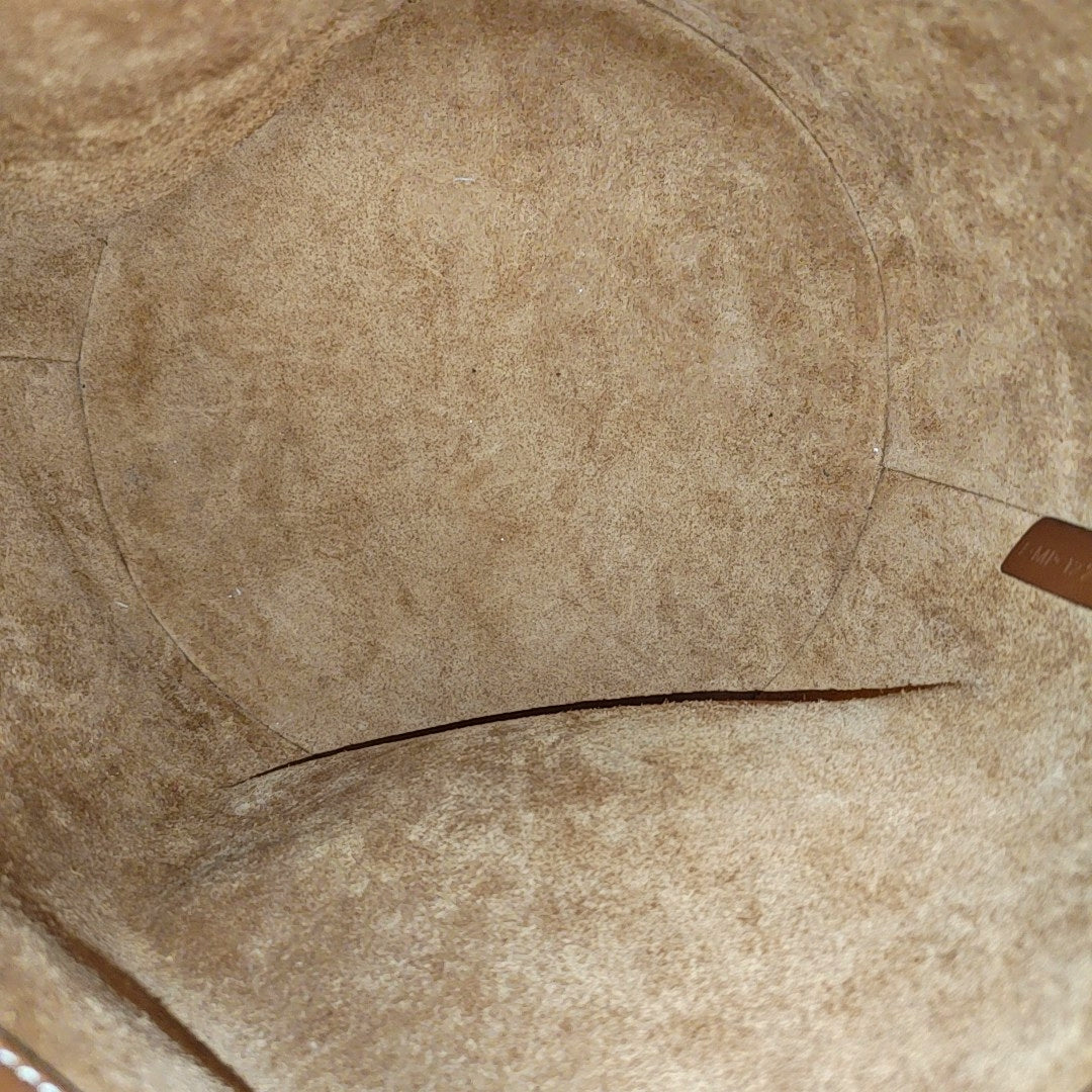 BUCKET 16 Calfskin Brown