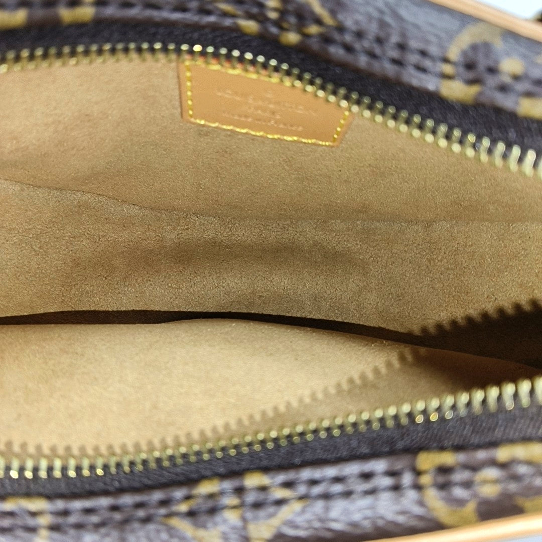 LOOP Monogram Coated Canvas Brown