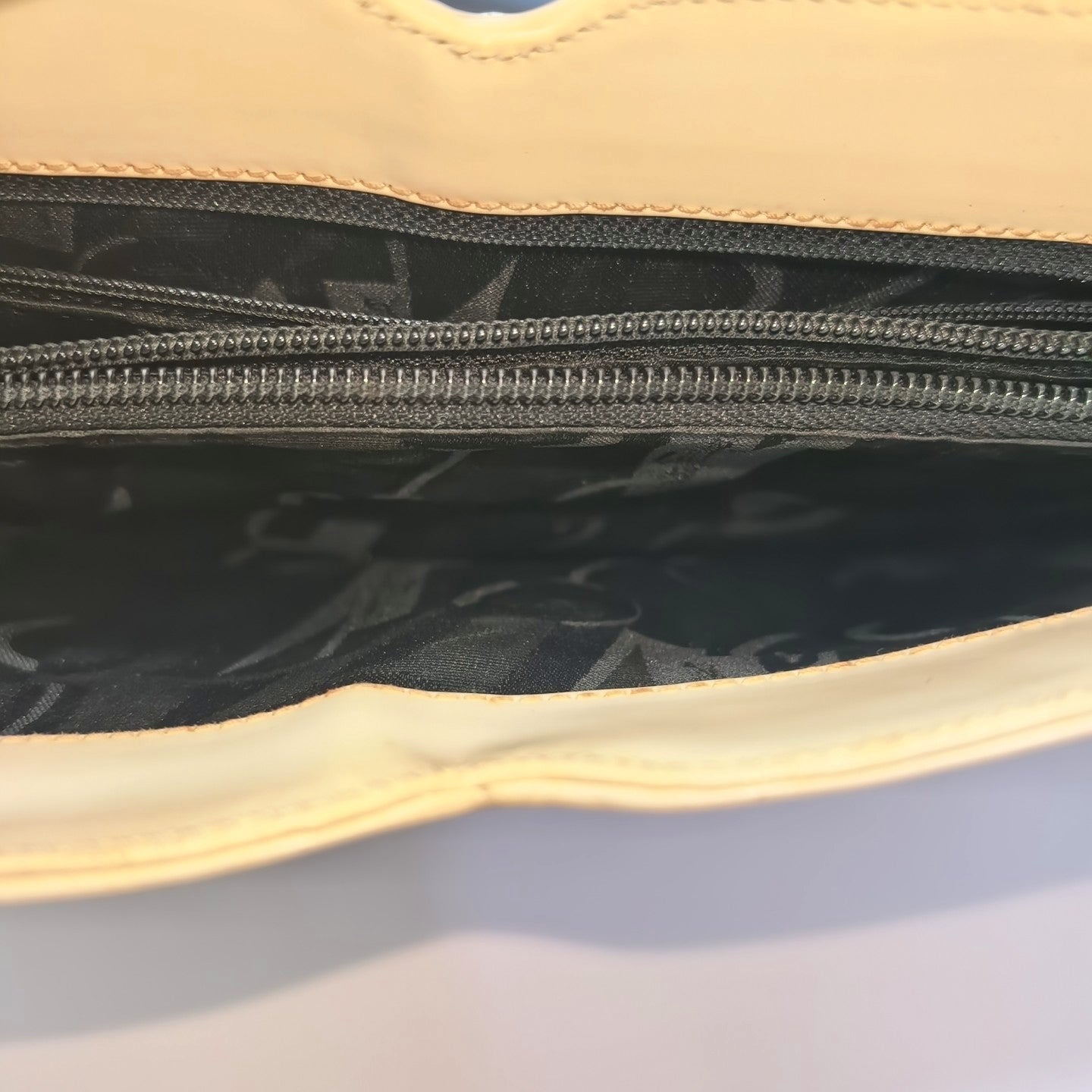 Calfskin Shoulder Bag White