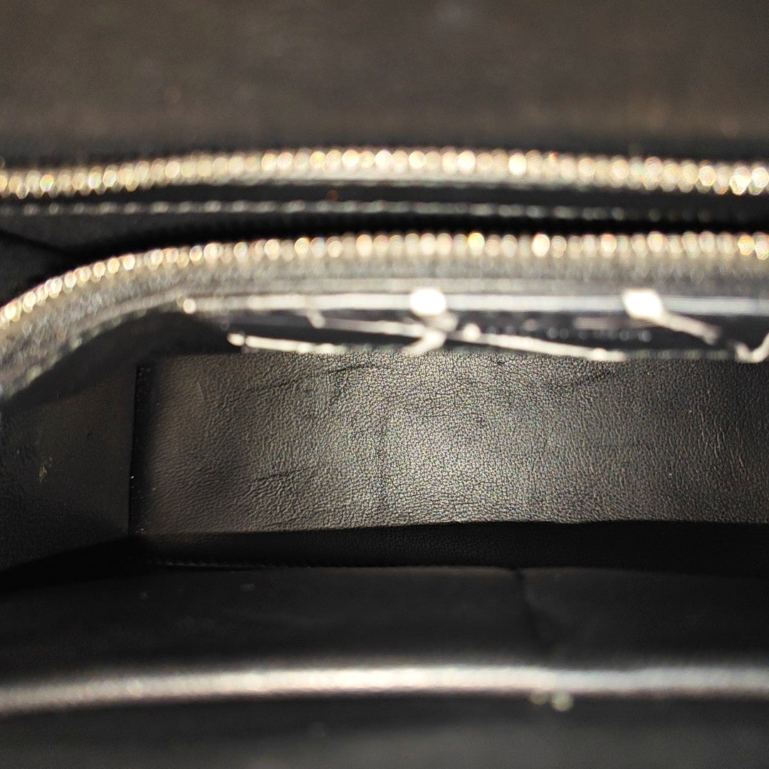 Calfskin Shoulder Bag Black