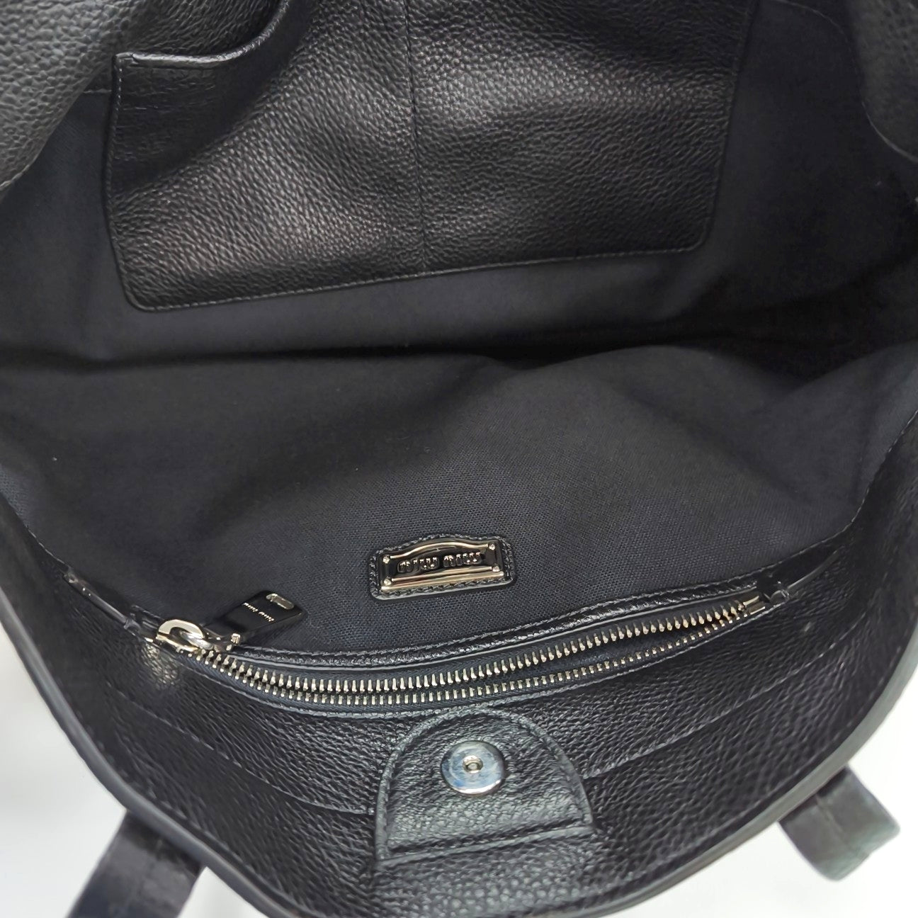 Calfskin Tote Bag Black