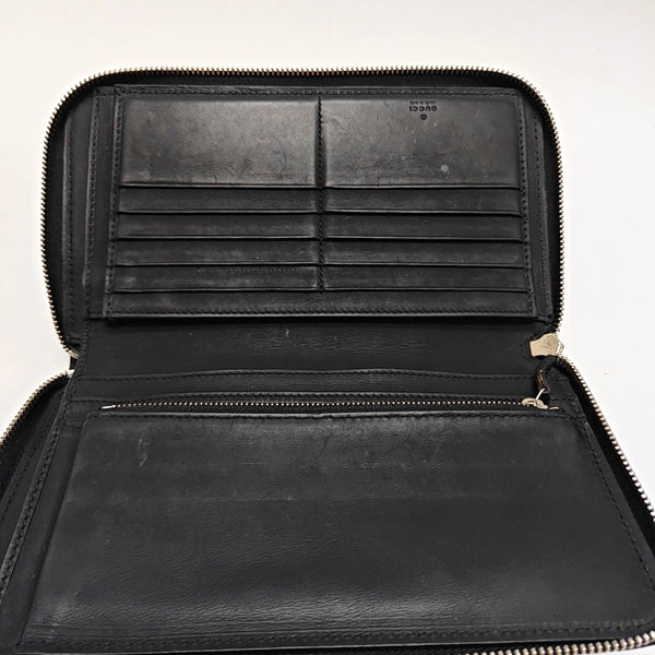 Monogram Calfskin Wallet Black