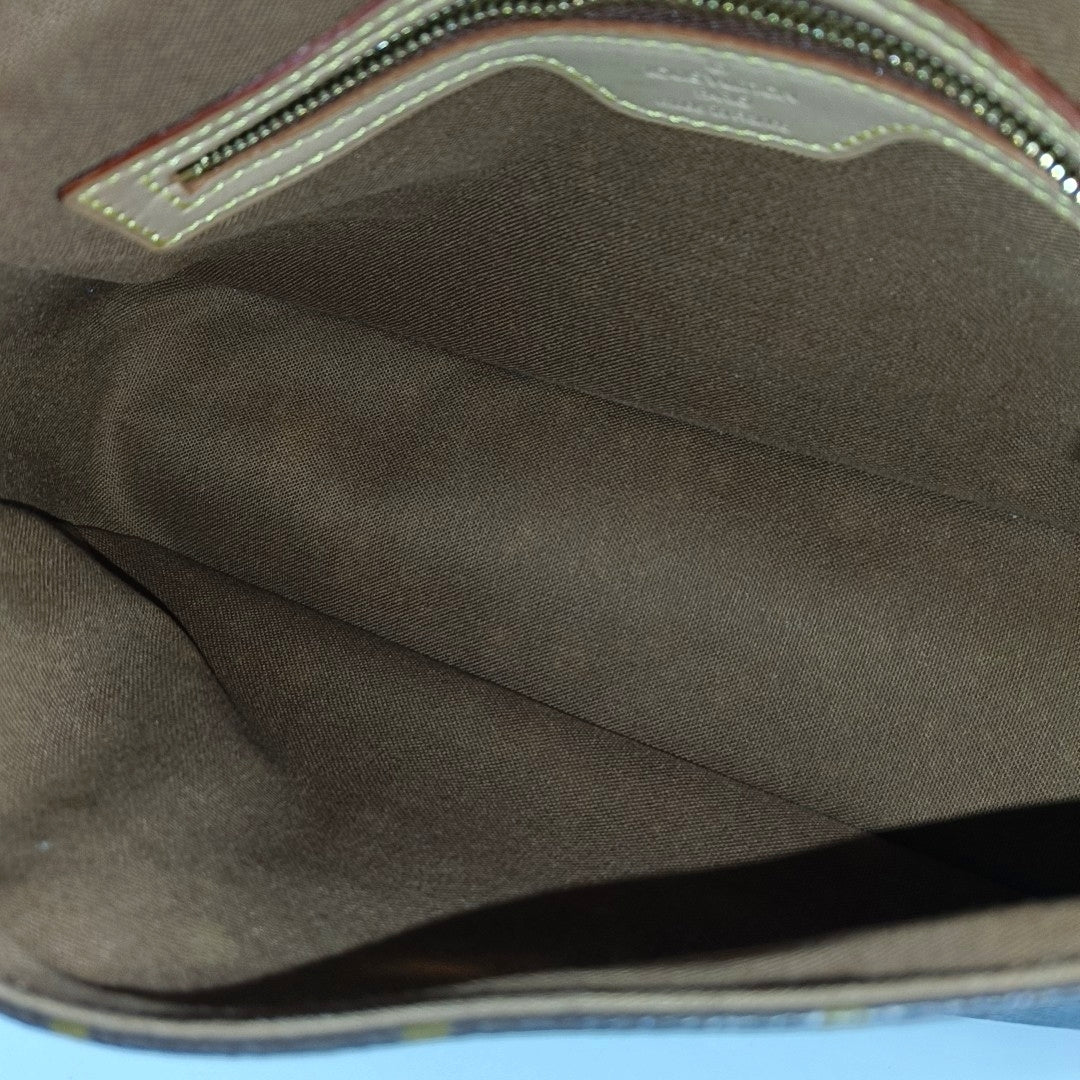 LOOPING PM Monogram Coated Canvas Brown