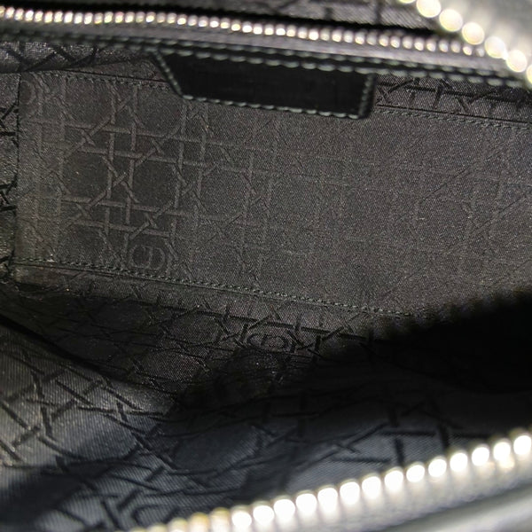 Lady Dior Medium Cannage Patent Leather Black